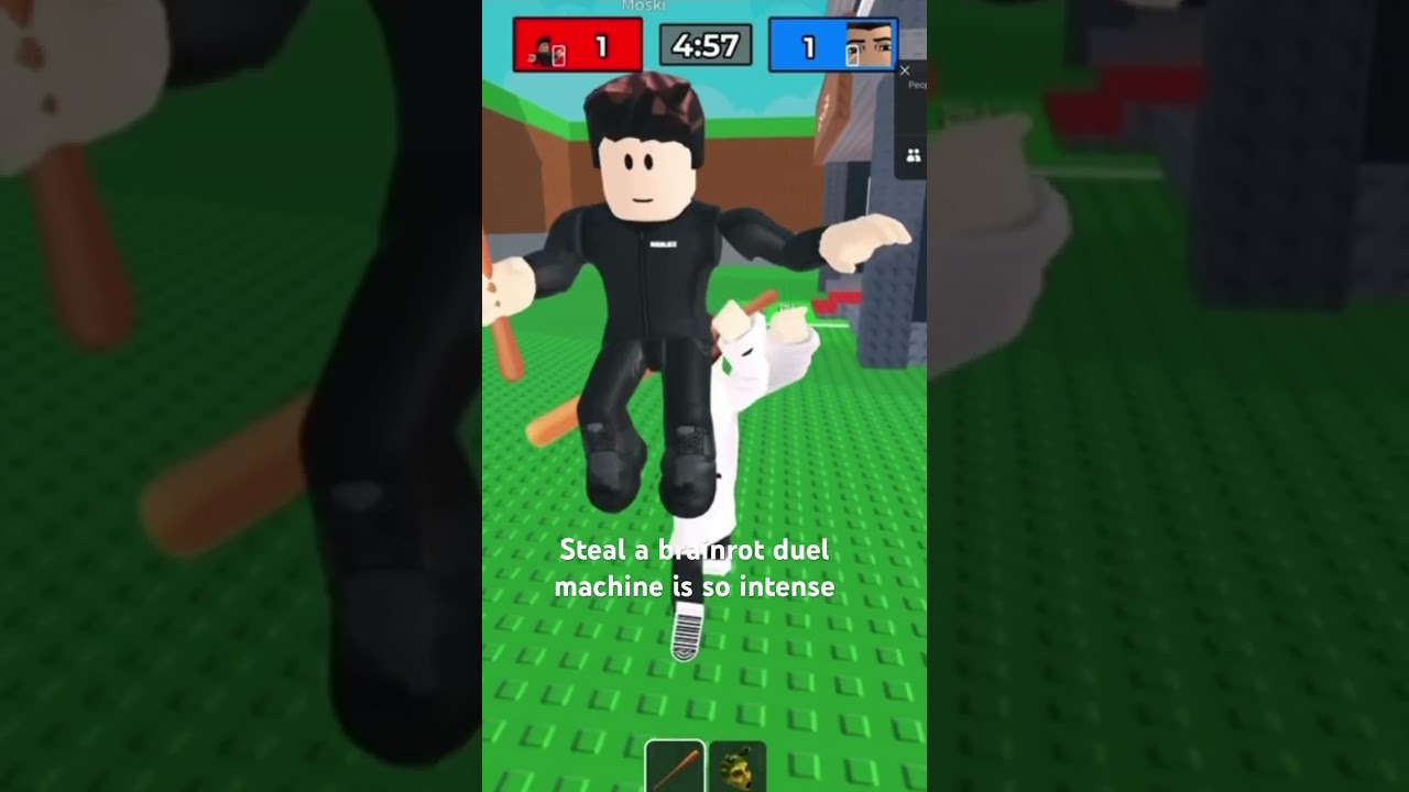 Steal a brainrot duel machine is so intense
