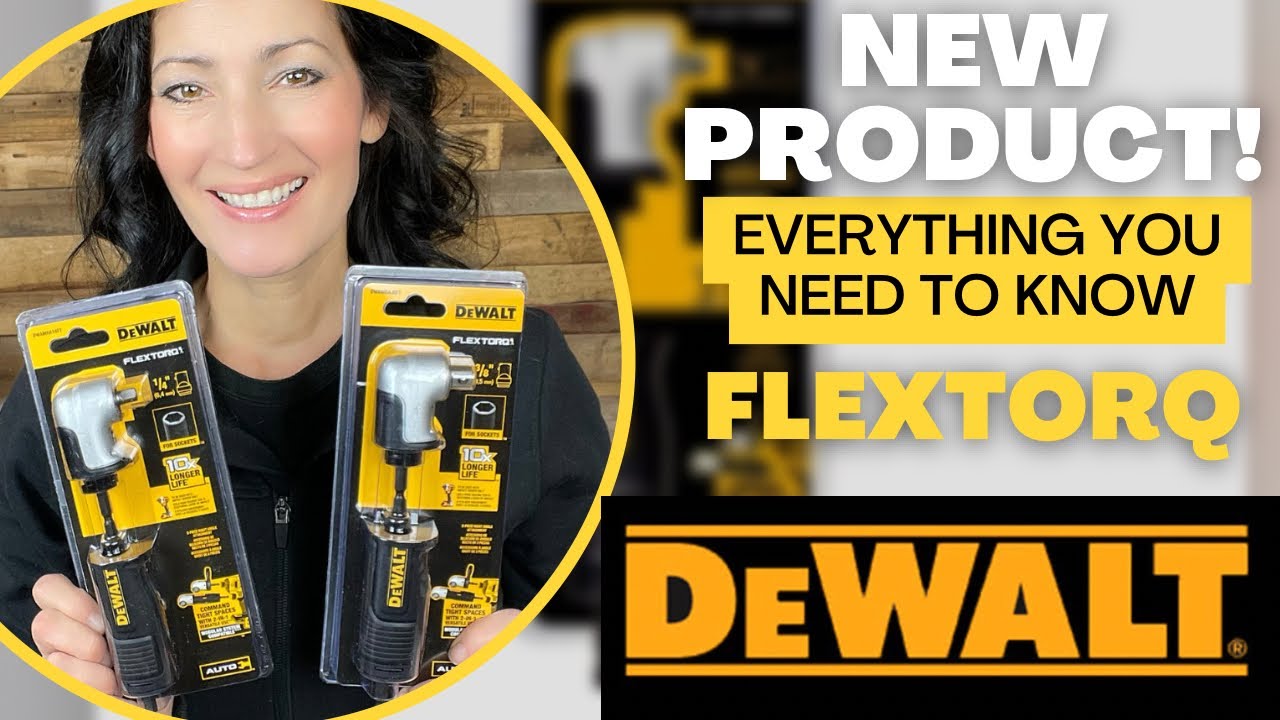 Первый взгляд на НОВУЮ угловую насадку DeWalt FLEXTORQ для головок/ударных гайковертов