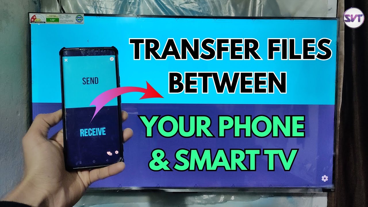 Share Files Between Smart TV & Mobile Within Few Minutes | Full Process Step By Step in Hindi