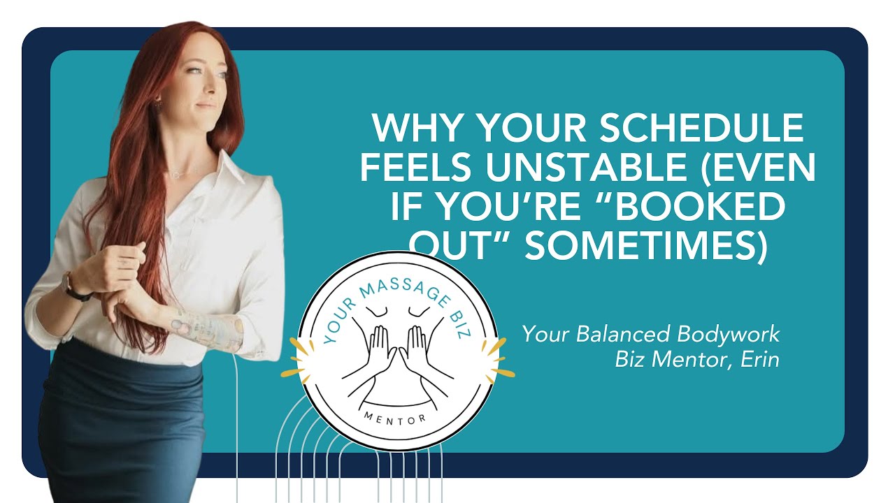 Booked out but still unstable? Learn why your schedule wobbles and how to build real consistency.