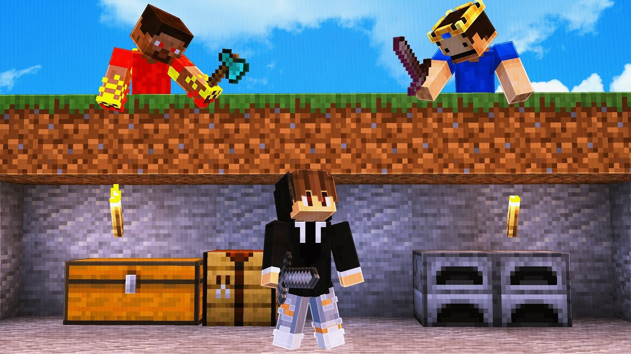 Minecraft Speedrunner VS 2 Hunters [Saison 1 Manhunt FR, Non scénarisé]