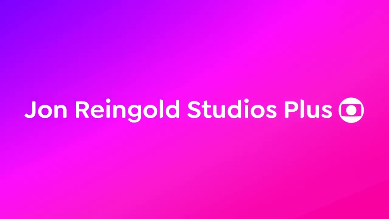 Jon Reingold Studios Plus New Logomark! (2026-2027) (TV Globo Styled Design)