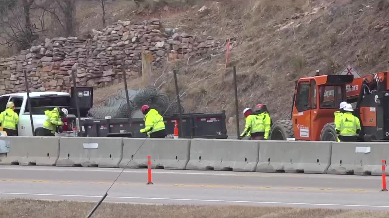 Rockfall mitigation project will cause sporadic delays on SD 44