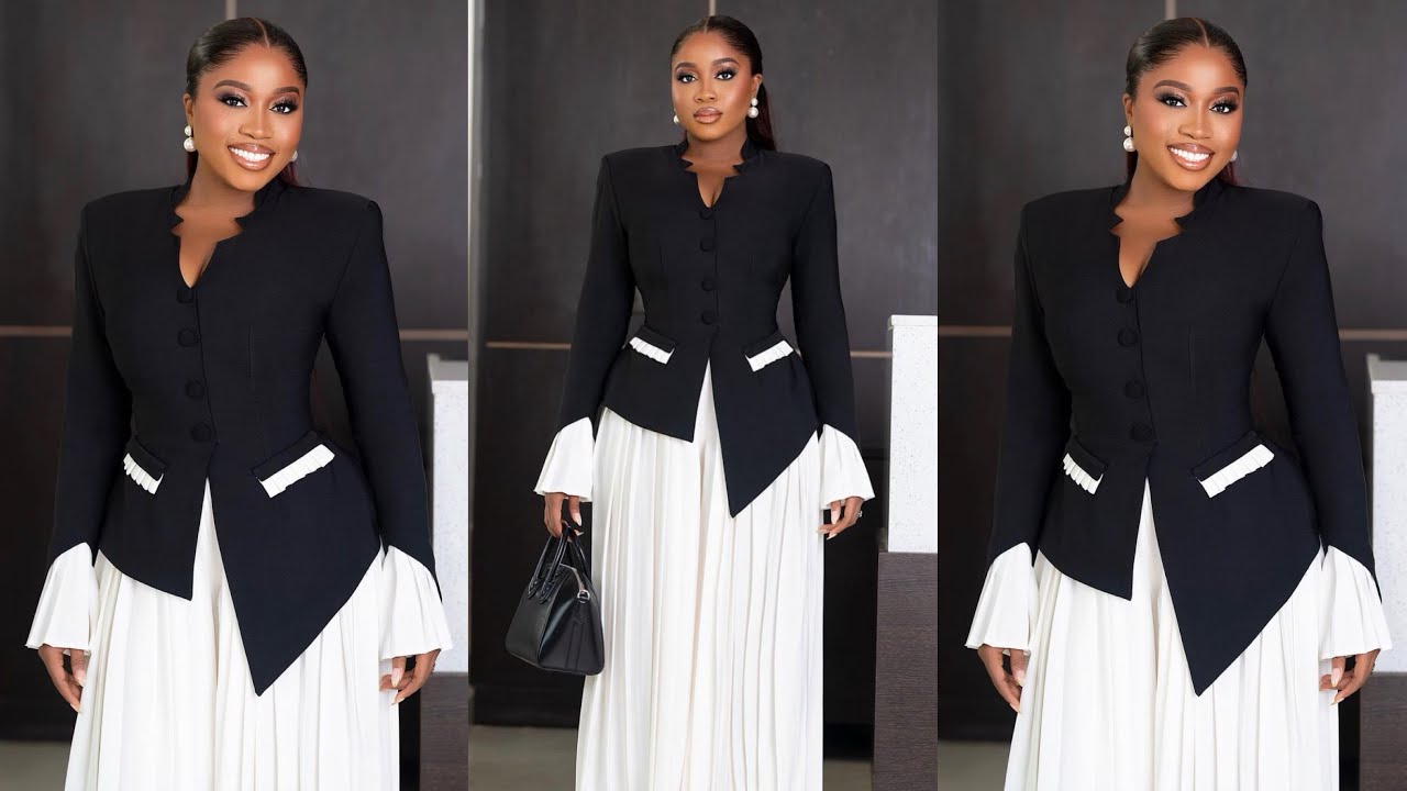 How to Cut and Sew this Veekee James Blazer Blouse