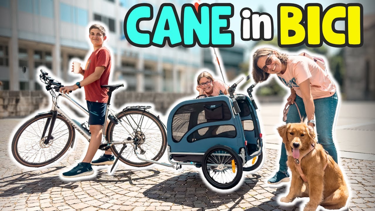 CANE IN BICICLETTA PER LA PRIMA VOLTA: Golden Summer VLOG
