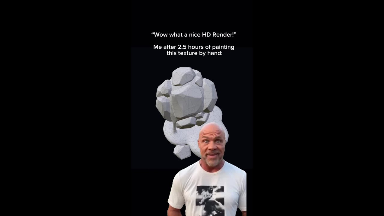 The struggle of hand-painted textures nobody sees