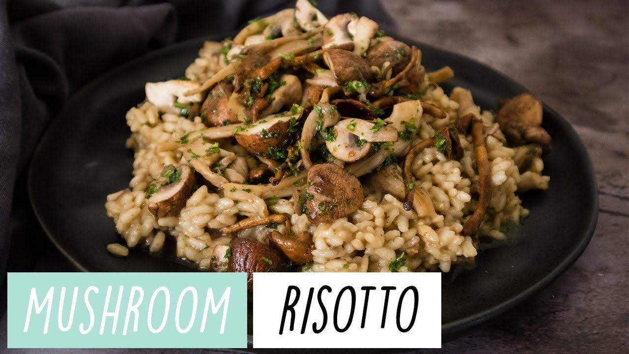 How To Make Vegan Mushroom Risotto