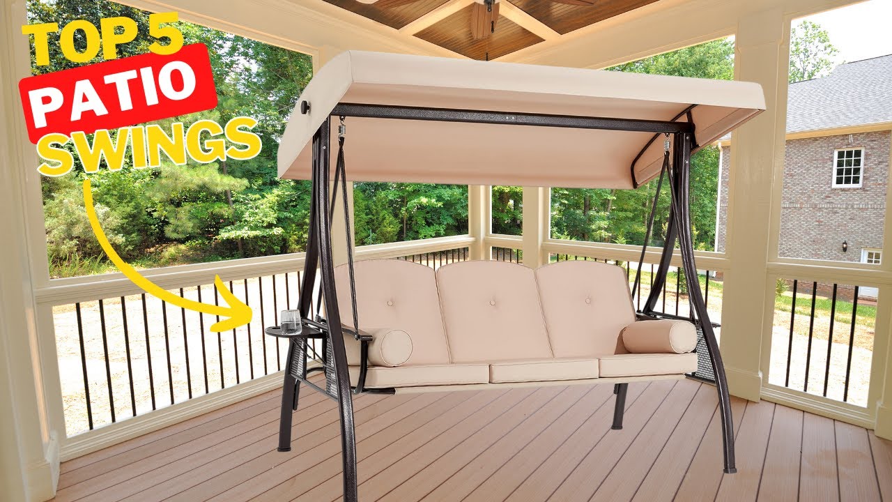 The 5 Best Patio Swings &ndash; [2024 Reviews & Guide]