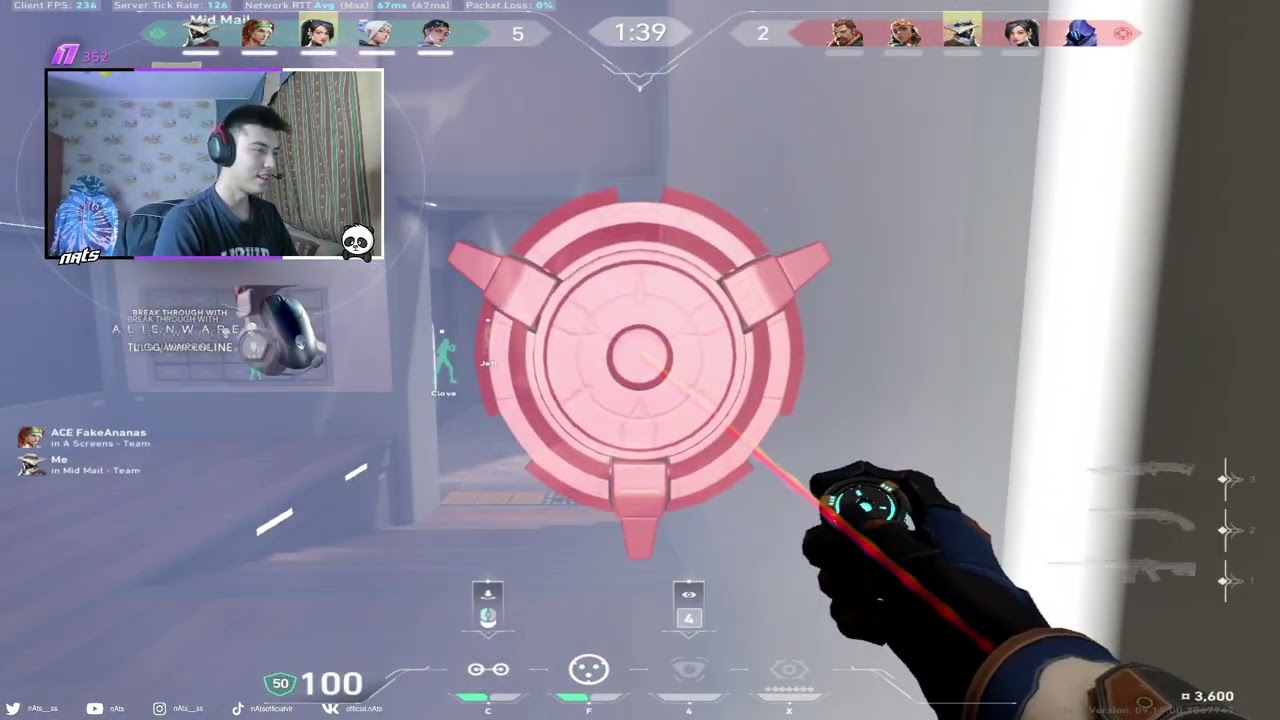 NATS CYPHER SPLIT PRO RADIANT VALORANT GAMEPLAY! FULL MATCH VOD