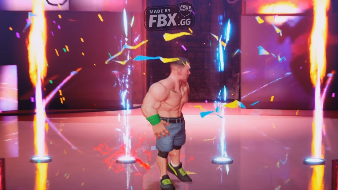 John Cena Sets Record Victory In Royal Rumble WWE 2K BattleGrounds | GameReBorn #wwe #johncena
