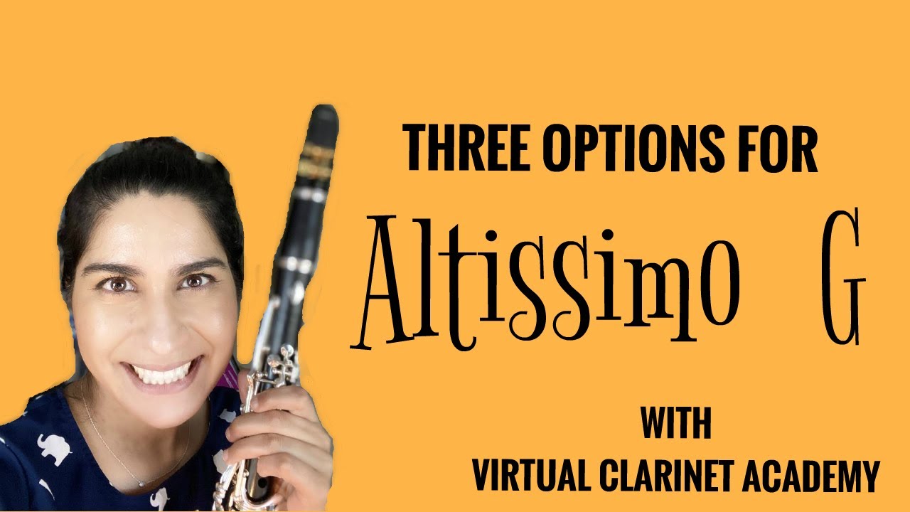 Three Options for Altissimo G