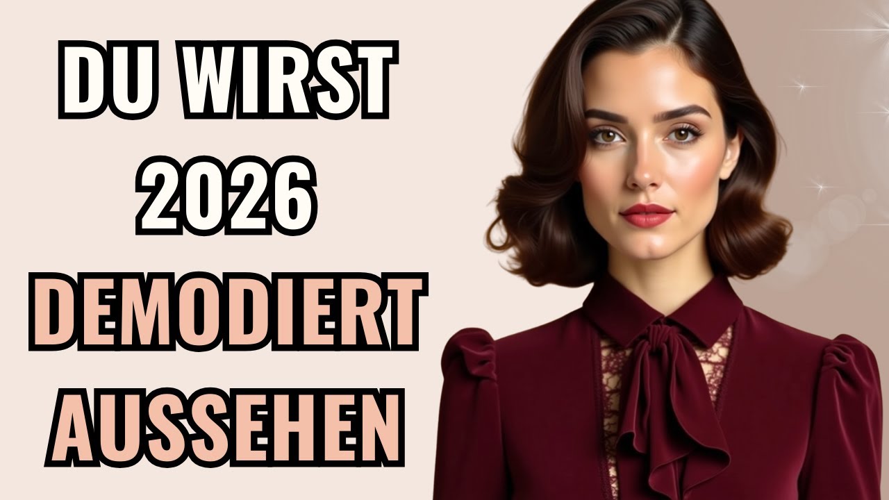10 Stil Dinge die Elegante Frauen 2026 Niemals Tragen Sollten