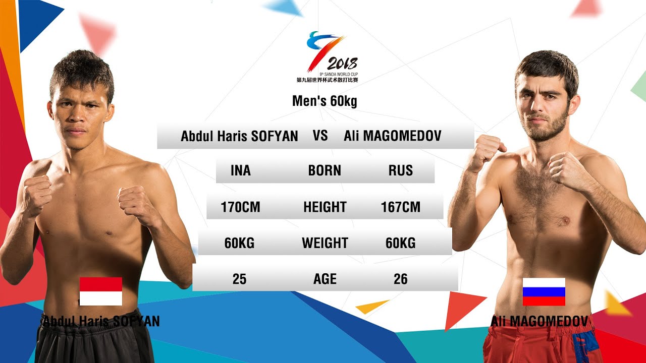 The 9th Sanda World Cup Men's 60kg Final