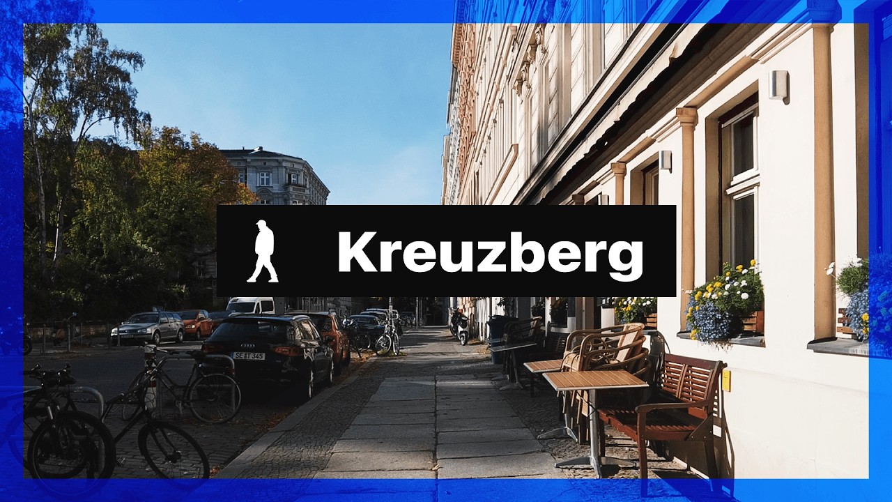 Walking tour Kreuzberg 🇩🇪 Bergmannkiez, Berlin | Outside Walker