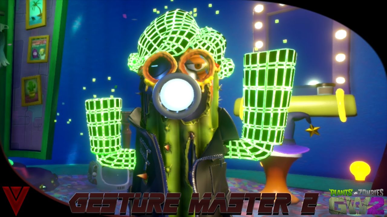Plants Vs Zombies Garden Warfare 2 Gesture Master 2 - Future Cactus