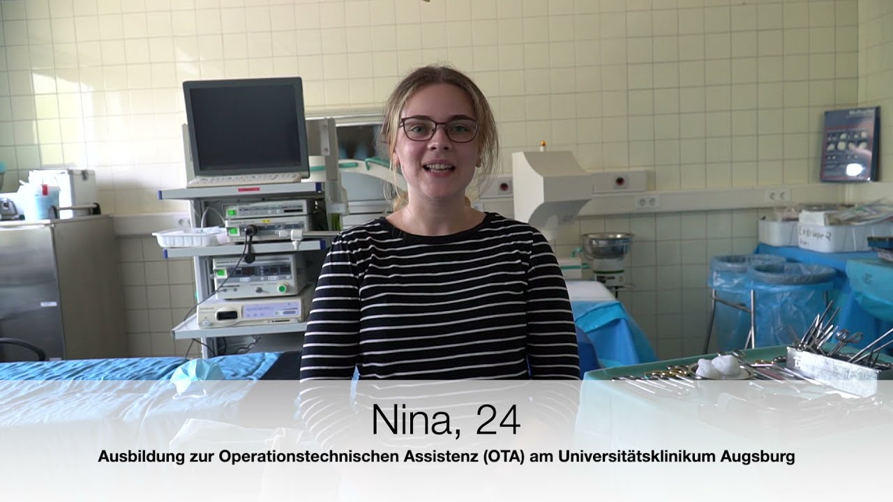 Meet Nina: Auszubildende zur Operationstechnischen Assistenz (OTA) am UK Augsburg