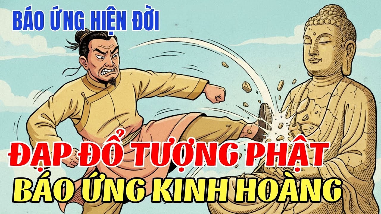NHÂN QUẢ BÁO ỨNG:Đá Tượng Phật Và Cái Kết Báo Ứng Kinh Hoàng Trong Đêm – Chuyện Tâm Linh Có Thật