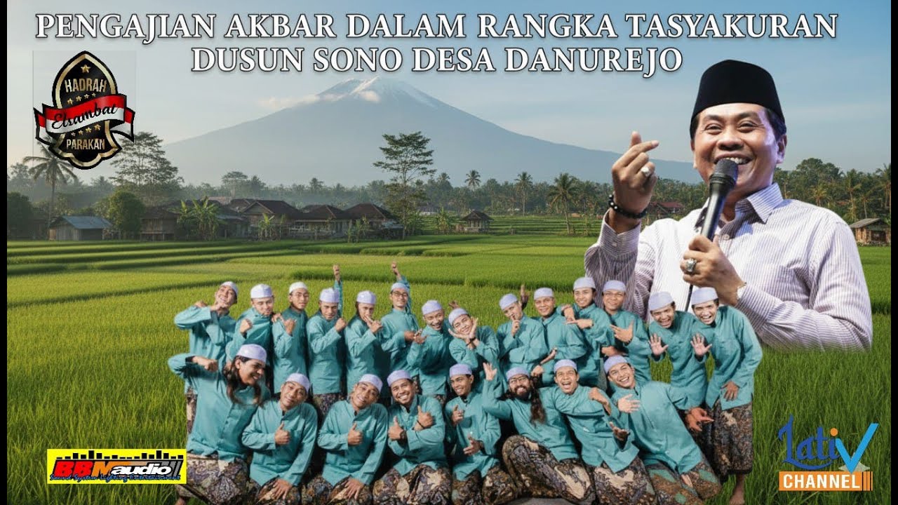 PENGAJIAN AKBAR BERSAMA KH. ANWAR ZAHID DALAM RANGKA TASYAKURAN DUSUN SONO || ELSAMBAT PARAKAN