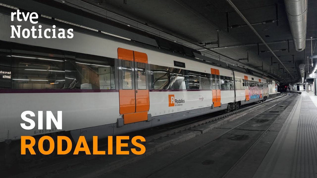 CATALUÑA | RENFE Y ADIF SUSPENDEN  el servicio hasta que se pueda GARANTIZAR LA SEGURIDAD | RTVE