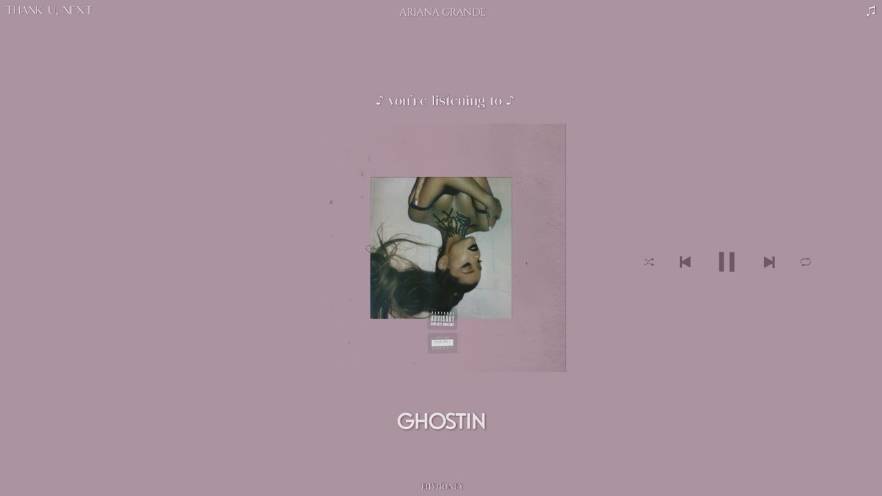 ariana grande - ghostin (sped up + reverb)