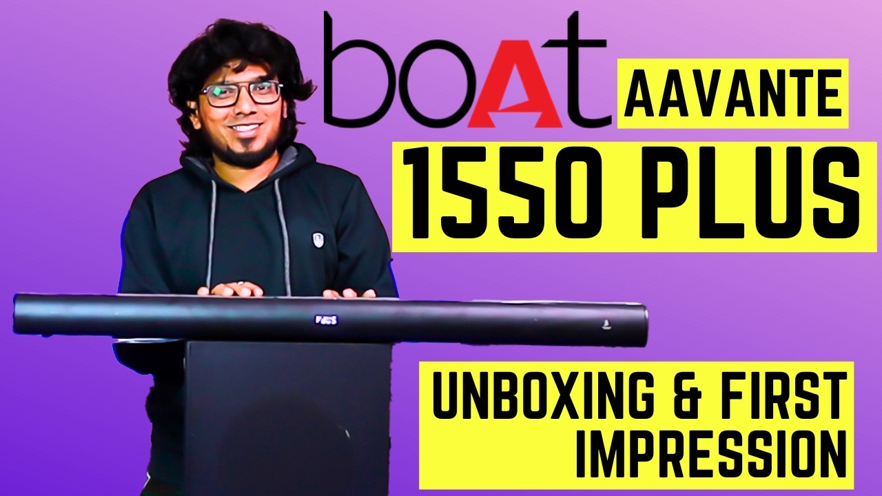 boAt Aavante 1550 Plus First Look & Unboxing | Worth ah இல்லையா? 🔥 | Sound எப்படி இருக்கு?