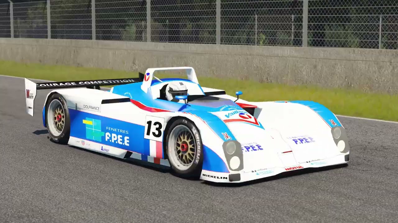 Courage C41 Porsche RMS at Zolder- the plucky privateer coming out of the mess of Group C's downfall
