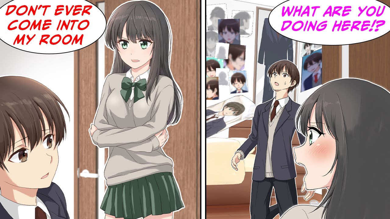 [Manga Dub] My step-sister hates me and gets angry every time I get close to her room... [RomCom]