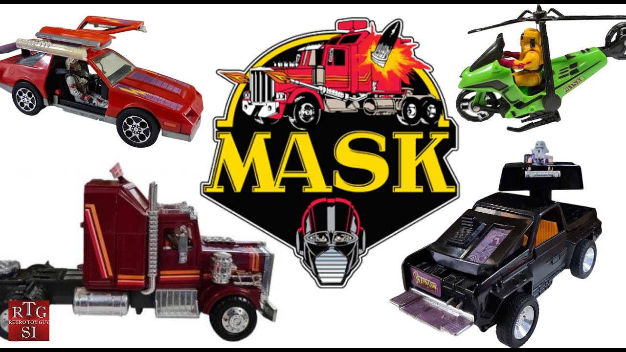 The Top 5 VINTAGE M.A.S.K toys!