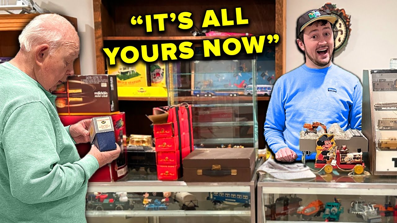 He Saved Hobby Shop Items for 50 Years... we got it all.