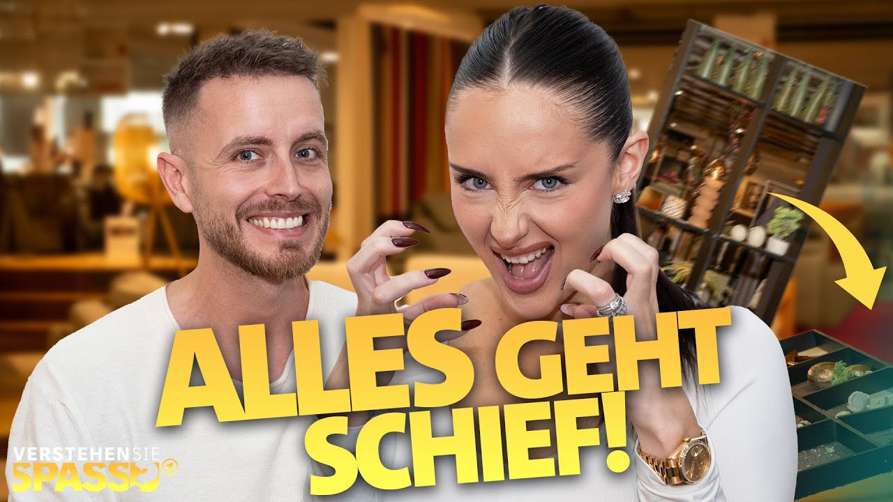 Möbelhaus-Chaos: Julienco prankt Freundin Palina! | Verstehen Sie Spaß?
