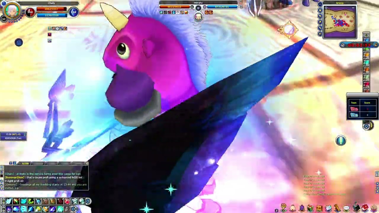 Fiesta online glitched arena