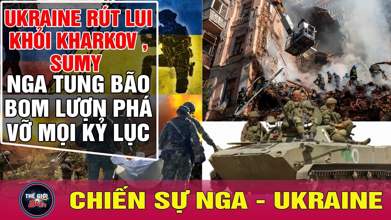 Nga Ukraine mới nhất 6/4: Ukraine r&uacute;t lui khỏi Kharkov,Sumy; Nga tung b&atilde;o bom lượn ph&aacute; vỡ mọi kỷ lục
