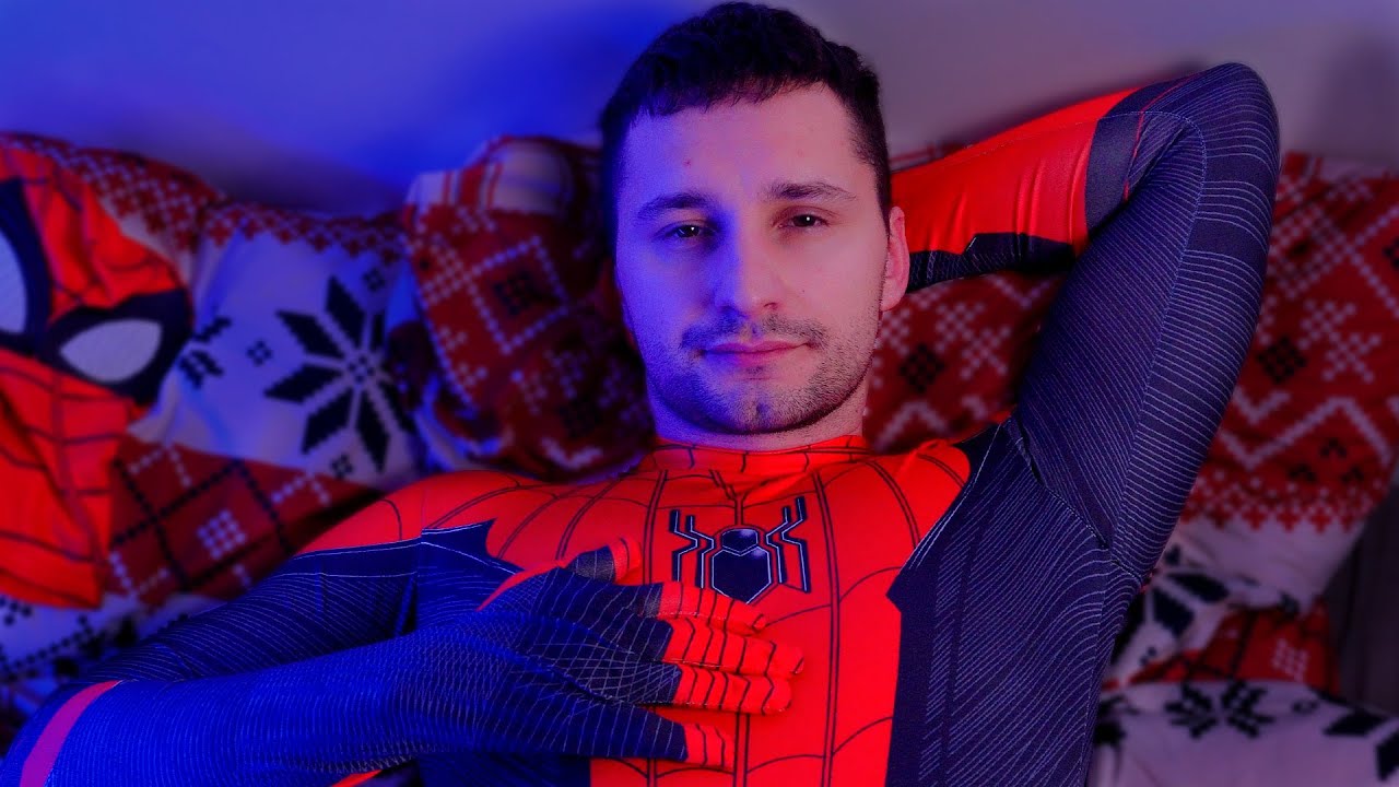 ASMR Relax with Your Friendly Neighborhood Spider-Man | whisper, ear attention, full relaxation