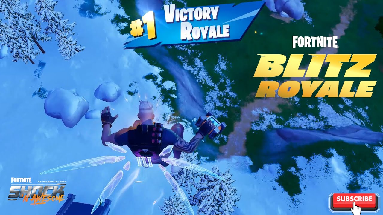 FORTNITE - BLITZ ROYALE - C6 S4 - SHOCK AND AWESOME