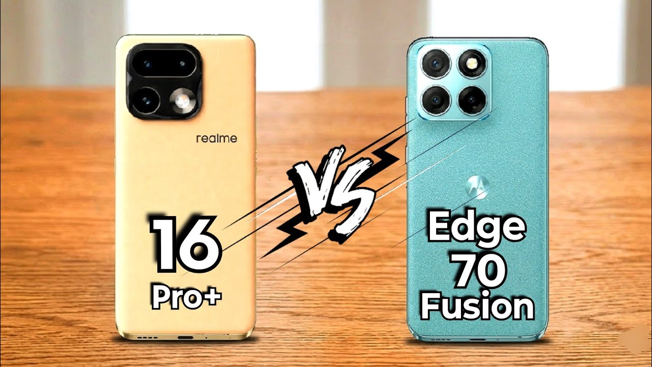 Realme 16 Pro+ vs Motorola Edge 70 Fusion 🔥2026 Best 5G Phone Comparison | Camera & Performance Test