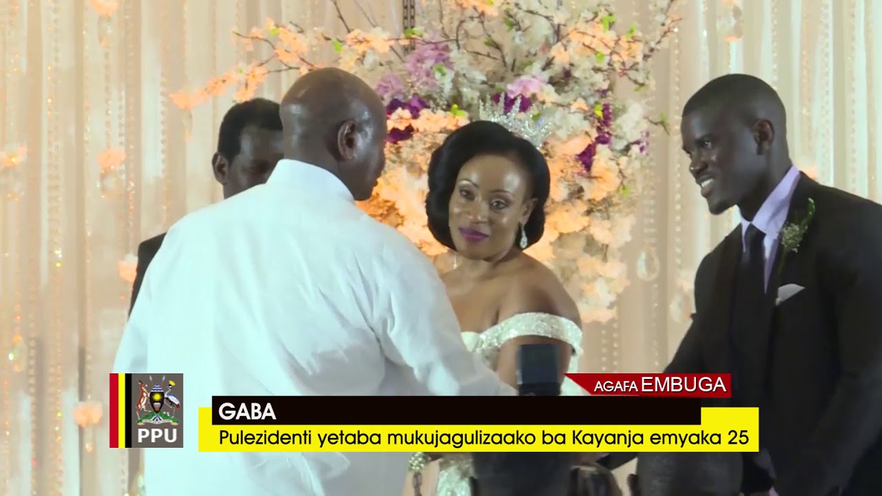 Pastor Robert ne Jessica Kayanja lwe baajaguza emyaka 25 mu bufumbo. Museveni yaliyo #AgafaEmbuga