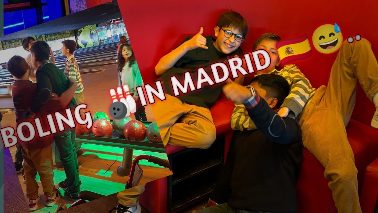 Bolos en Centro Comercial Plenilunio in Madrid Spain 🇪🇦. 🎳😅🤗