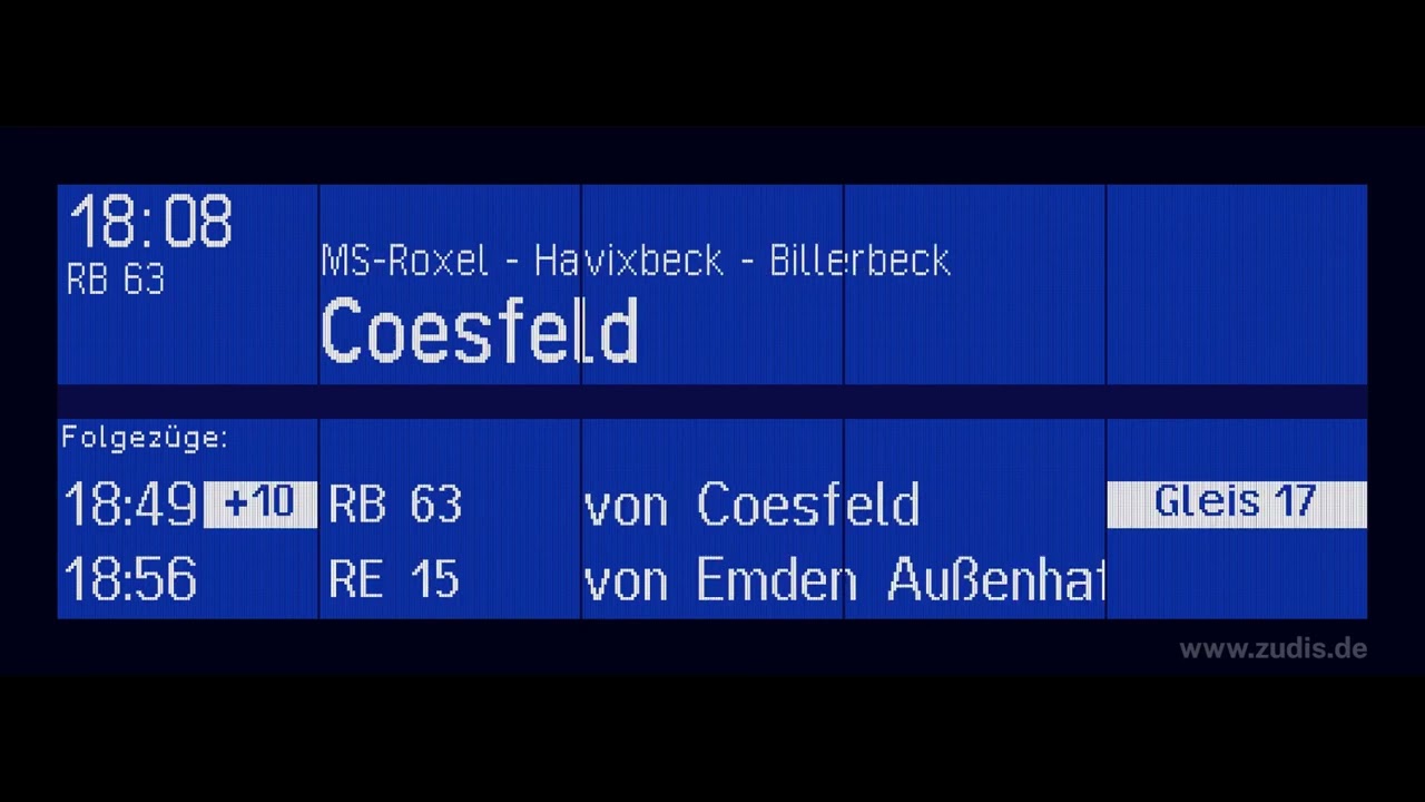 Blechelse Münster(Westf)Hbf
