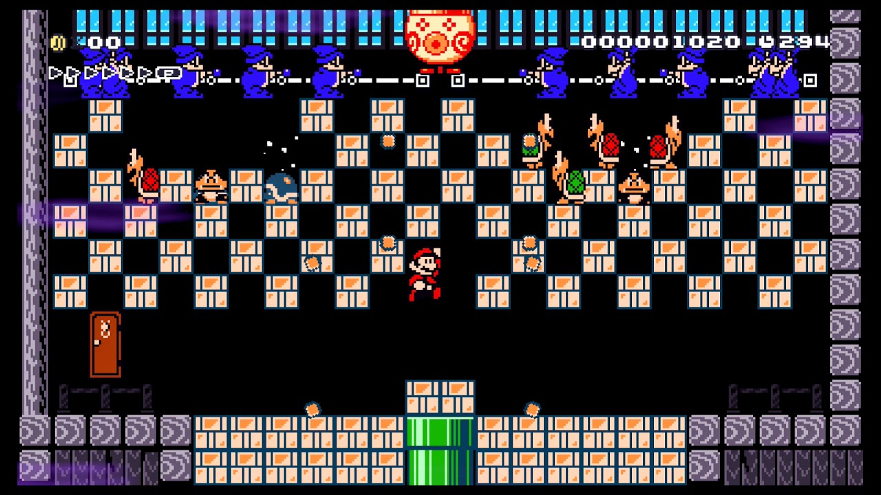 Super Mario Maker 2: Magikoopa Deathtrap