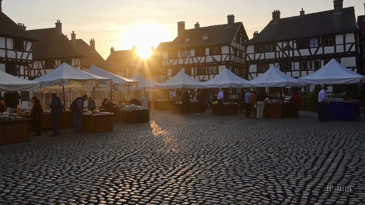Sora AI Video Example: Medieval Village at Sunrise (Text-to-Video Prompt)