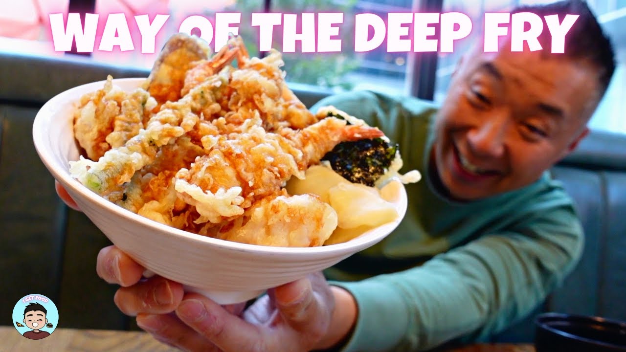 Tempura Rice Bowl in Toronto  - Tempura Keisuke