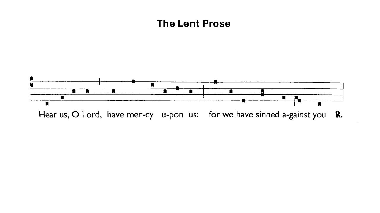 The Lent Prose