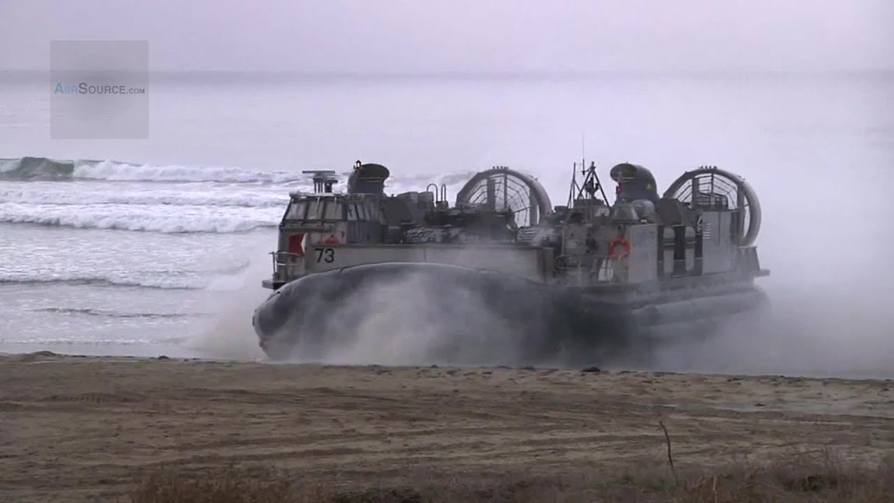Navy Hovercraft Beach Landing &ndash; Beachmaster/LCAC Radio Communication