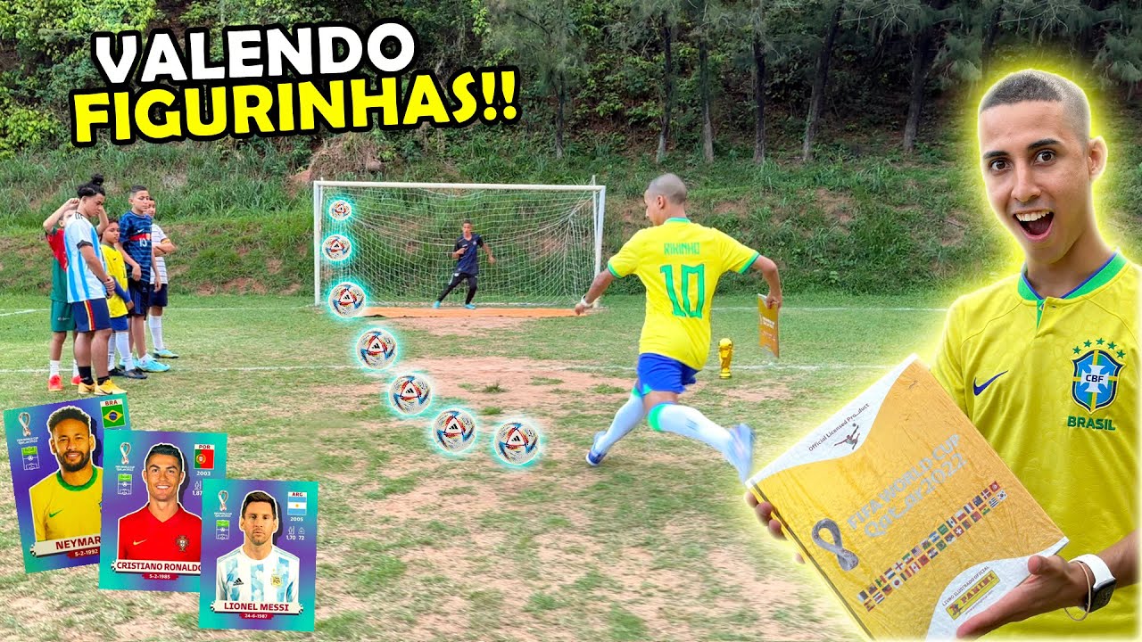 CADA DESAFIO VALE FIGURINHA PARA O NOVO ÁLBUM RARO DA COPA! PARTE 11 ‹ Rikinho ›