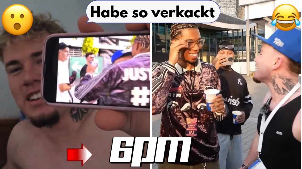 Der Boss reagiert auf sein erstes Treffen mit Sidney beim 6pm Festival 😏👀😂