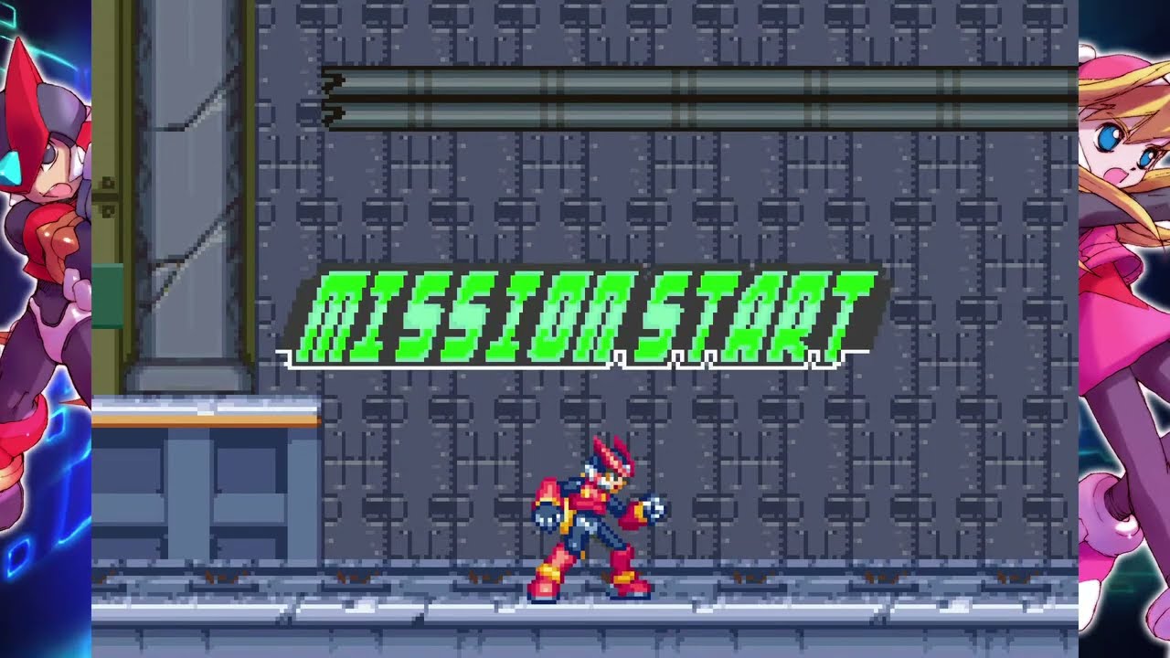No pueden detenernos con estos Elf en Mega Man Zero