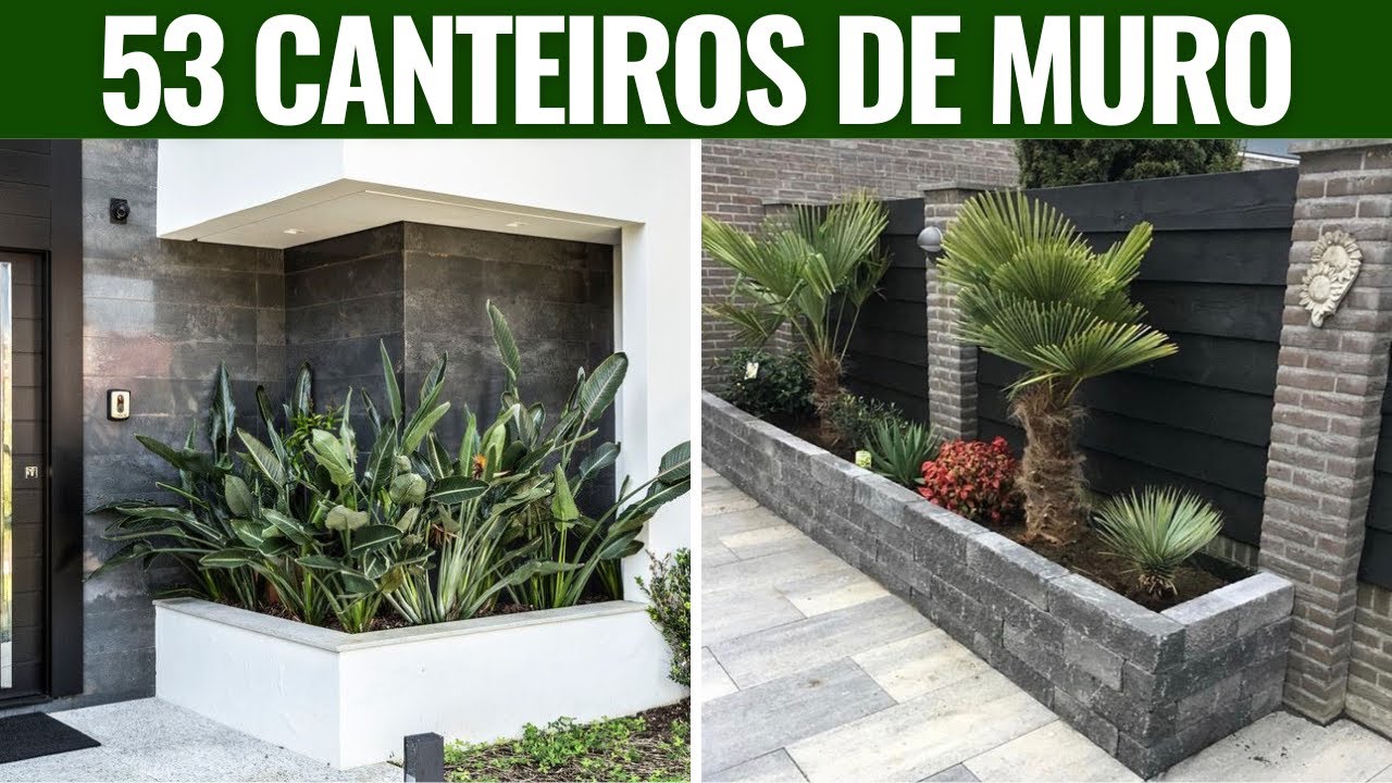 53 IDEIAS DE CANTEIROS PARA MUROS QUE VOCÊ VAI VER AGORA