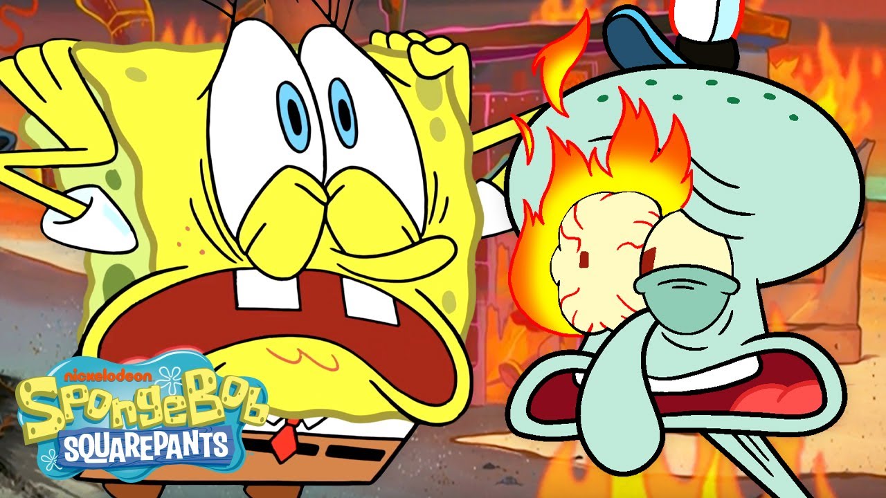 Bikini Bottom's Biggest Catastrophes! 💥 | 3 Hours | @SpongeBobOfficial