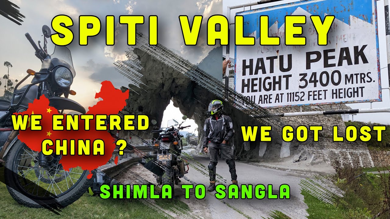 Spiti Valley - Shimla to Sangla | Hatu Mata Temple | Bike ride to Spiti Valley  | Vlog 02