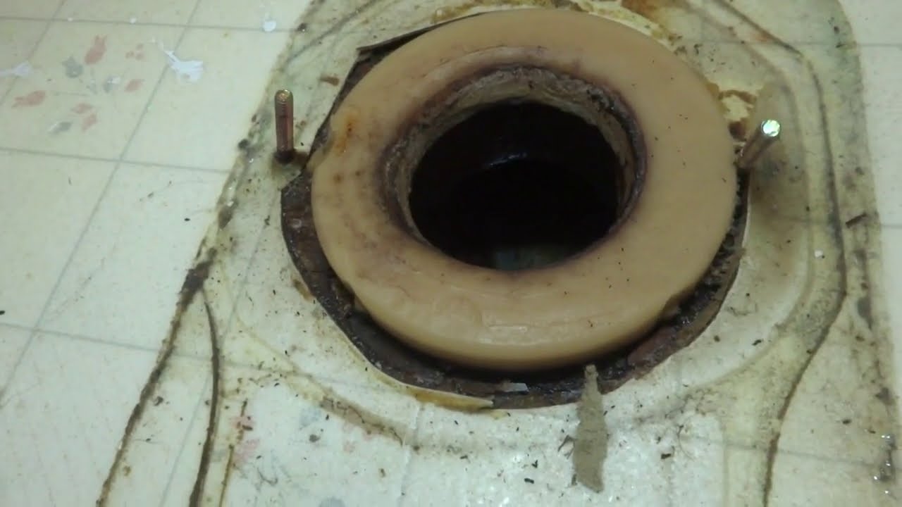 toilet leaking in ceiling  part 1 of 2